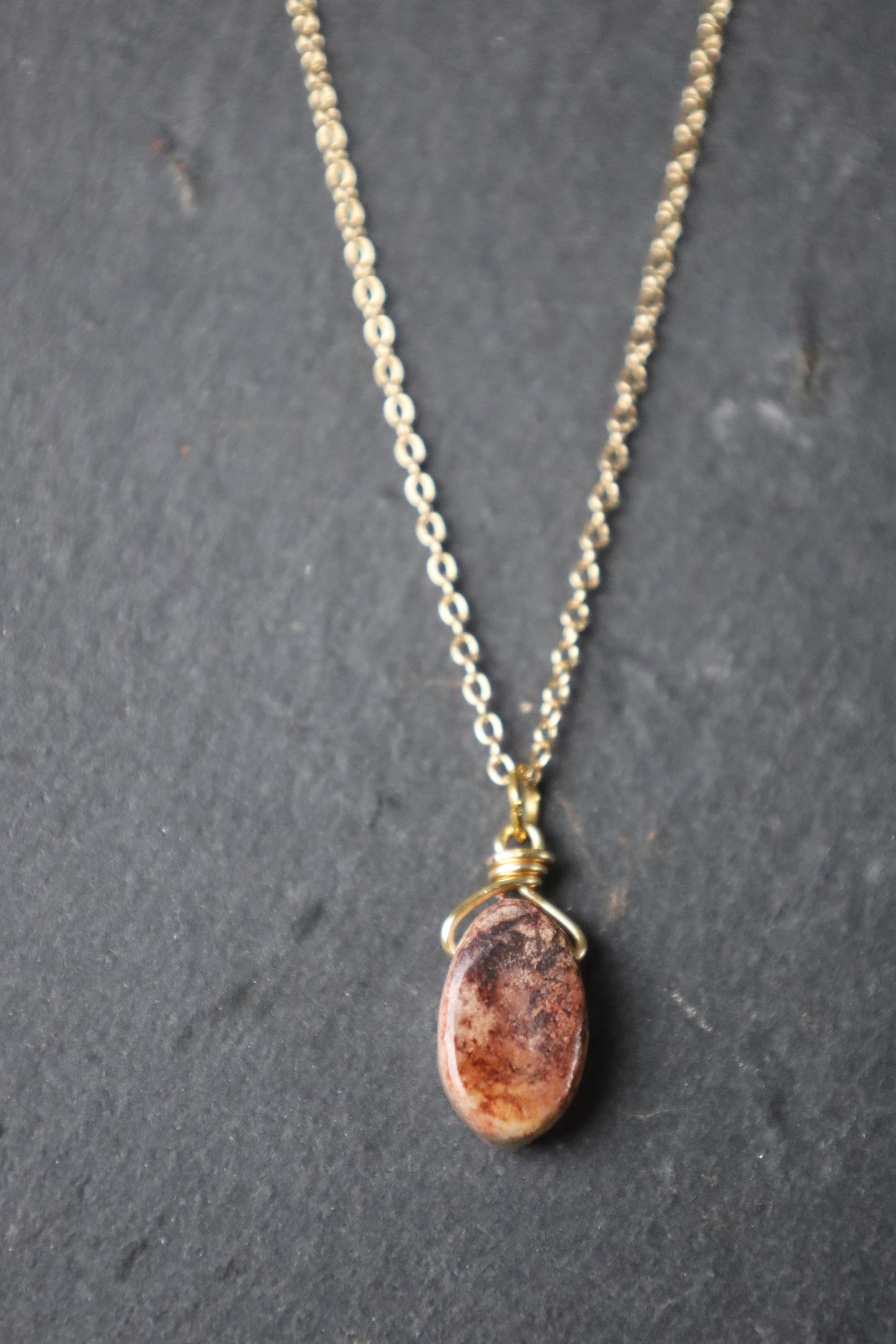 Teardrop Pendant Necklace