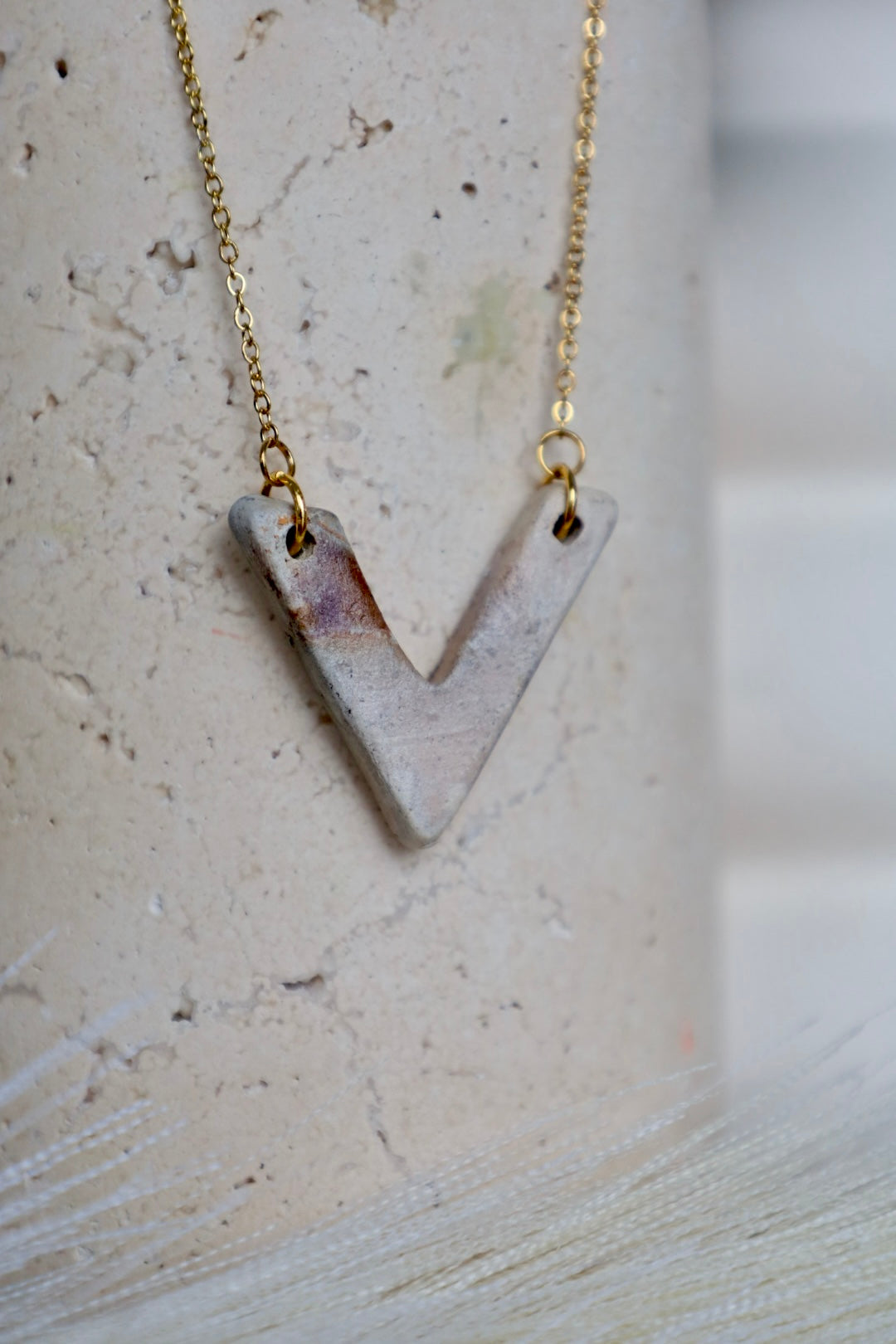V Pendant Necklace