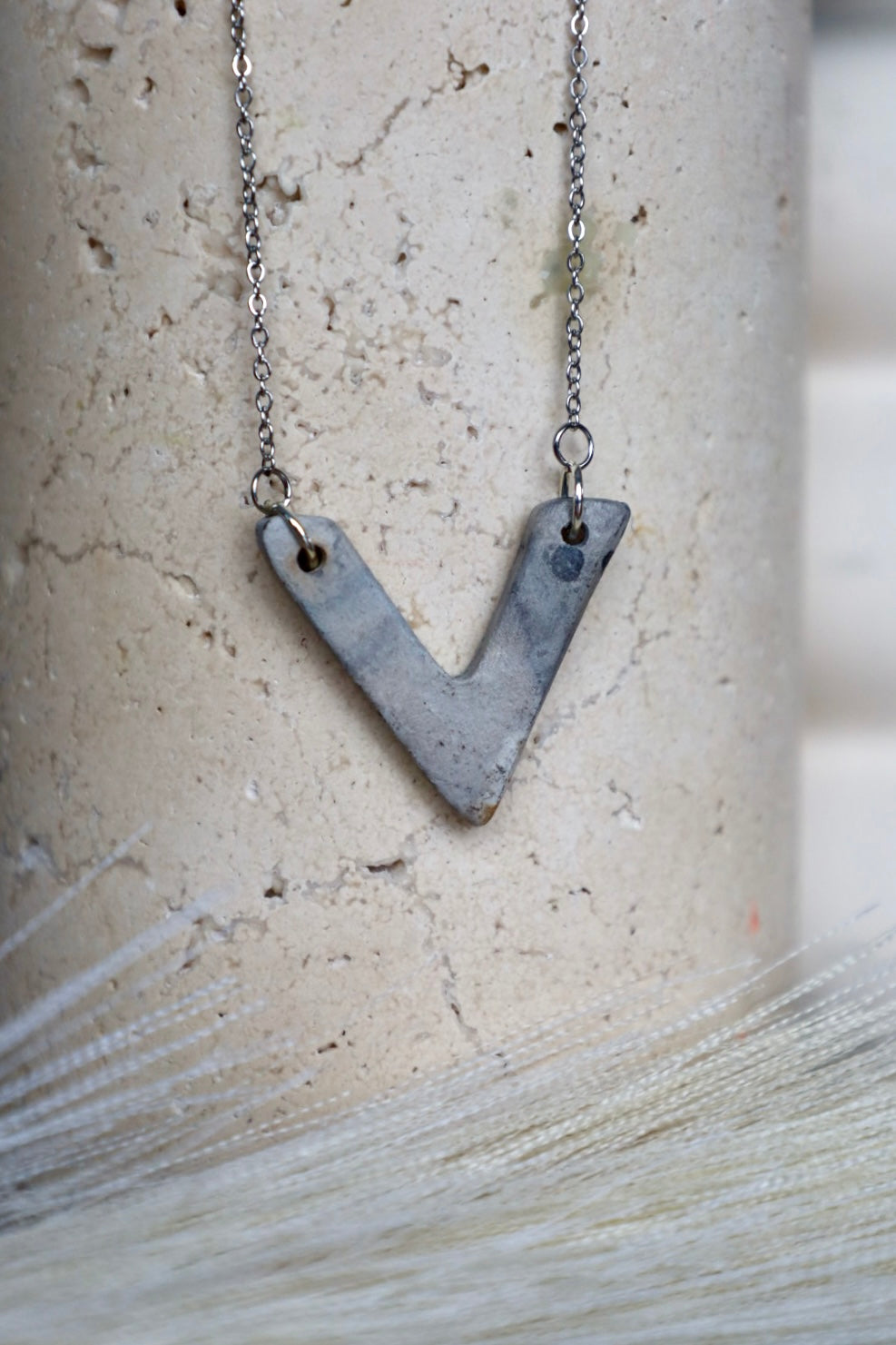 V Pendant Necklace