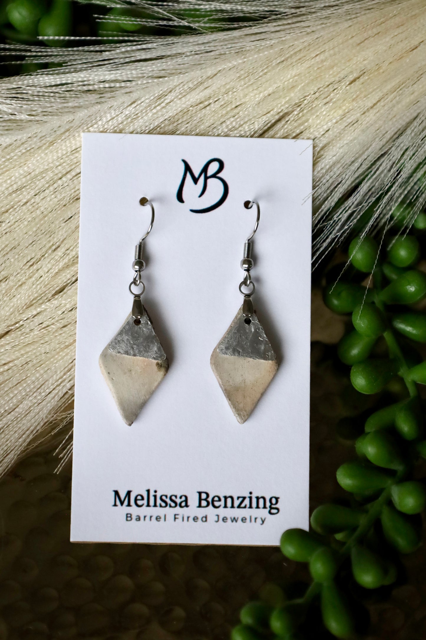 Diamond Overlay Earring