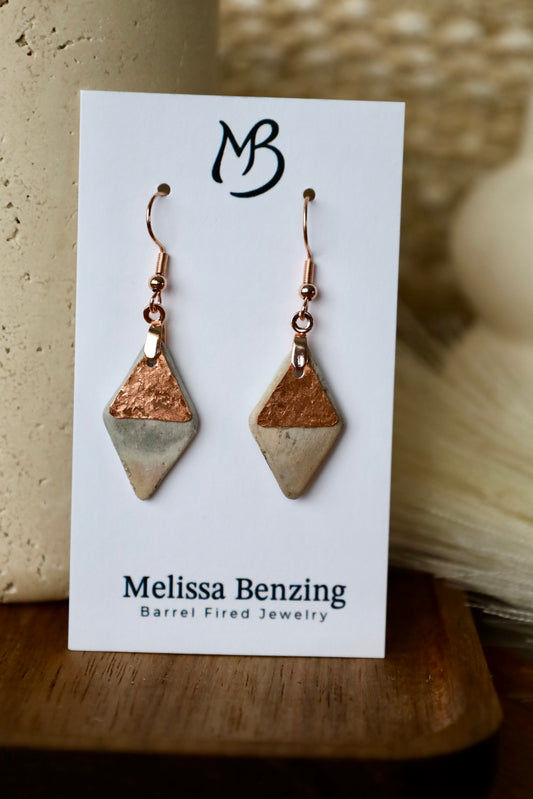 Diamond Overlay Earring