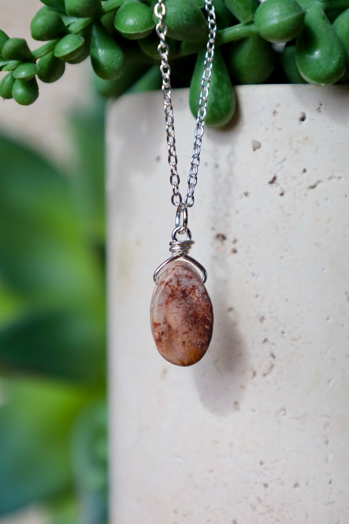 Teardrop Pendant Necklace