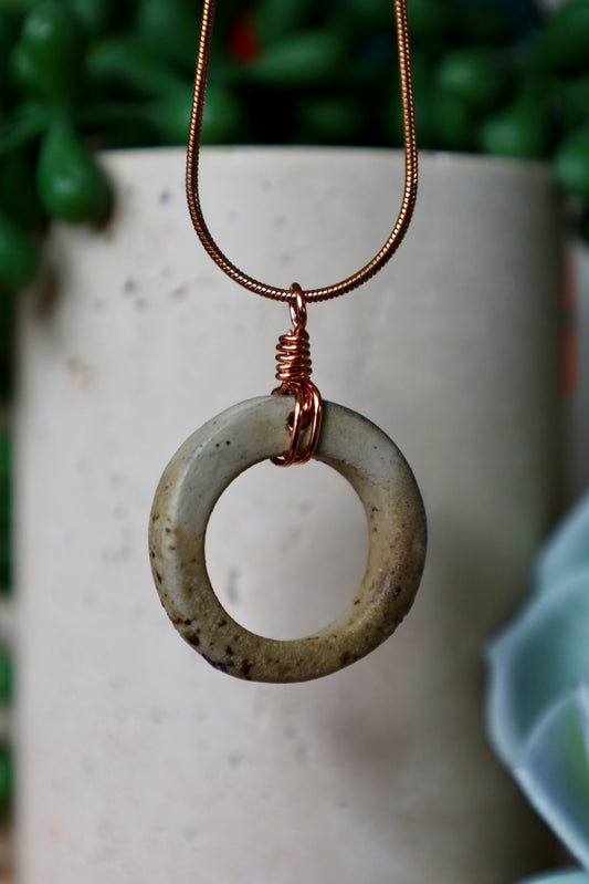 Hoop Pendant Necklace