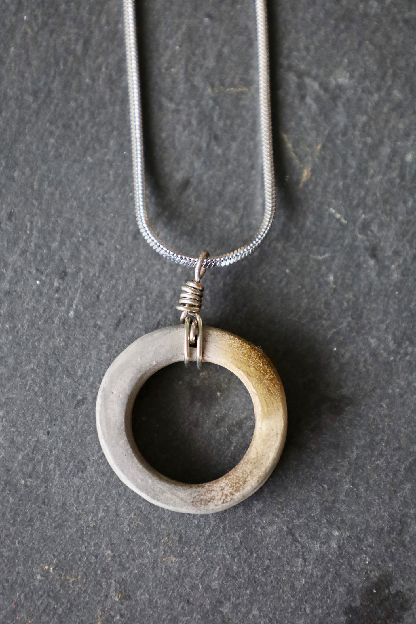 Hoop Pendant Necklace